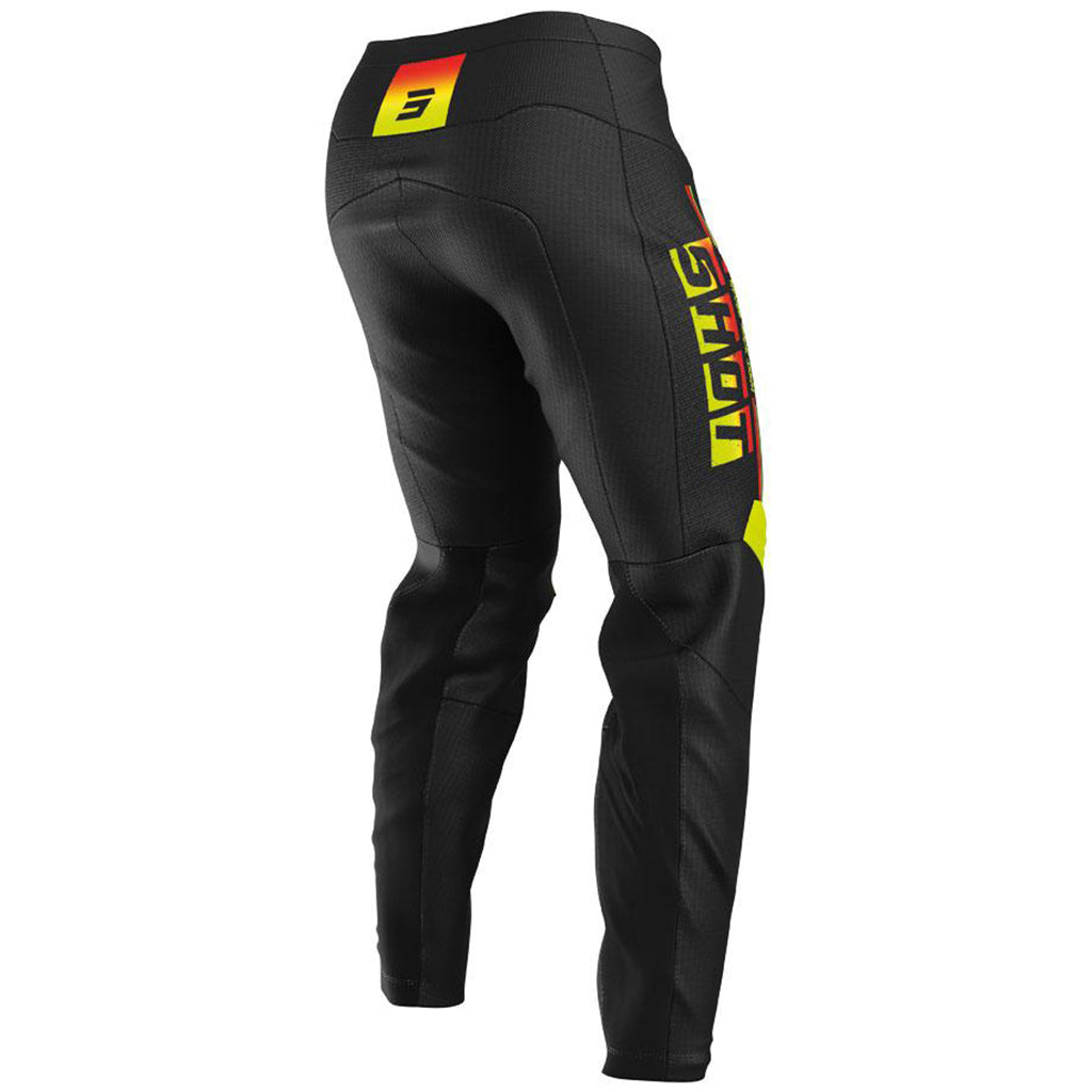Shot - 2026 Devo Block Neon Yellow Pants