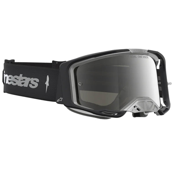 Alpinestars - Vision 8 Amber Black/Silver Mirror Lens Goggle
