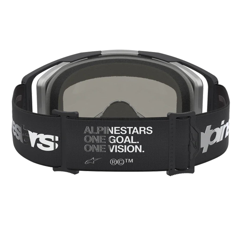 Alpinestars - Vision 8 Amber Black/Silver Mirror Lens Goggle