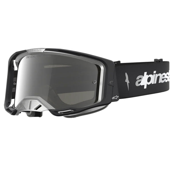 Alpinestars - Vision 8 Amber Black/Silver Mirror Lens Goggle