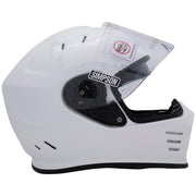 Simpson - Ghost Bandit Gloss White Helmet