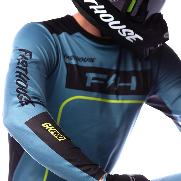 Fasthouse - Grindhouse Pro Apex Slate/Flo Green Jersey