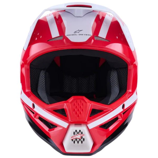 Alpinestars - 2025 SM3 Heat Red/White/Black Gloss Helmet
