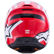 Alpinestars - 2025 SM3 Heat Red/White/Black Gloss Helmet