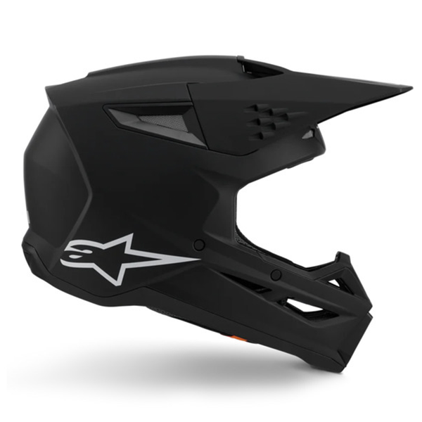 Alpinestars - 2025 SM3 Solid Black Matt Helmet