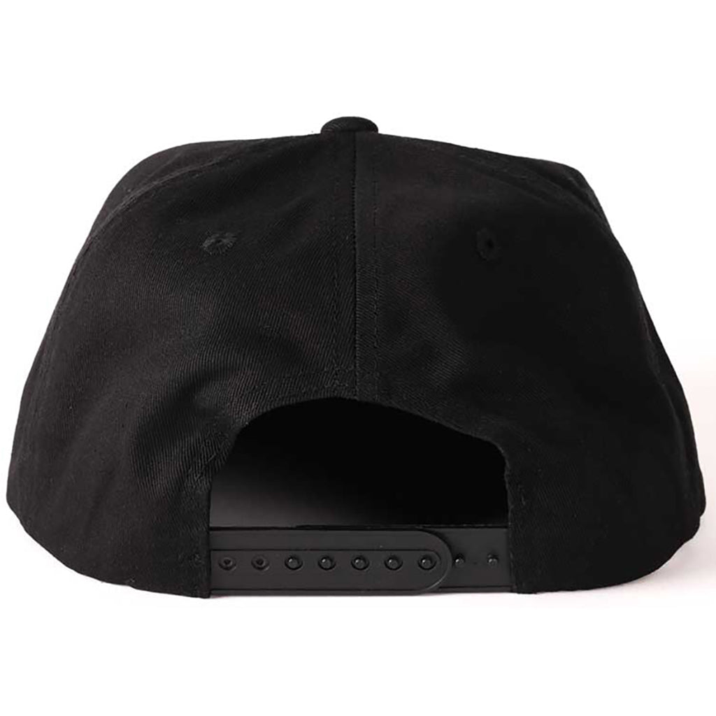 Fist - Logotype Black/Black Snapback Hat