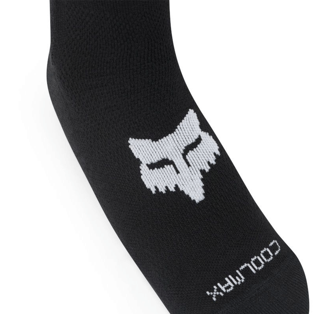 Fox - 2027 Flexair Black Knee Brace Socks