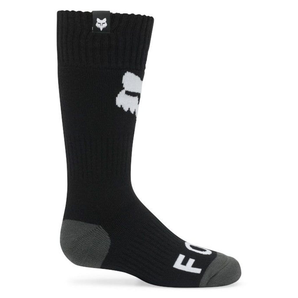 Fox - 2027 Youth 180 Elevated Black Socks