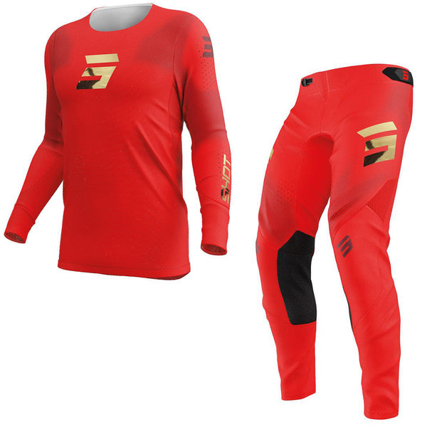 Shot - 2026 Aerolite Space Red MX Combo