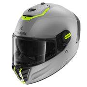 Shark - Spartan RS Solid Matt Silver/Yellow Helmet