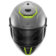 Shark - Spartan RS Solid Matt Silver/Yellow Helmet