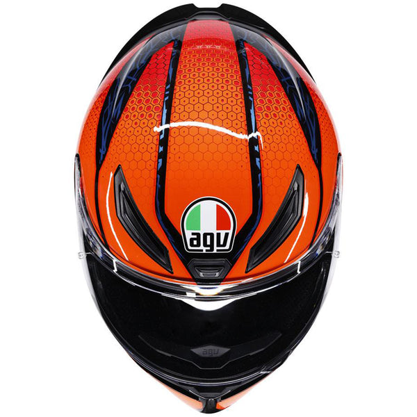 AGV - K1 S Speedarmor Black/Orange/Blue Helmet