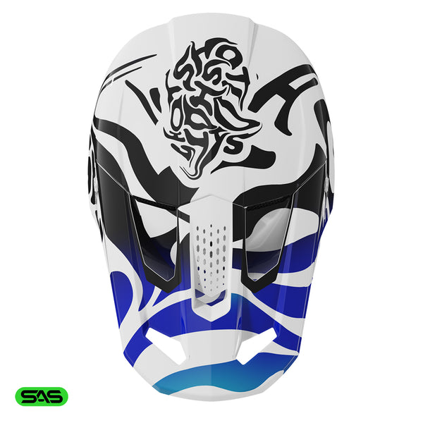 Shot - 2026 Speed Ghost Gloss Blue Helmet