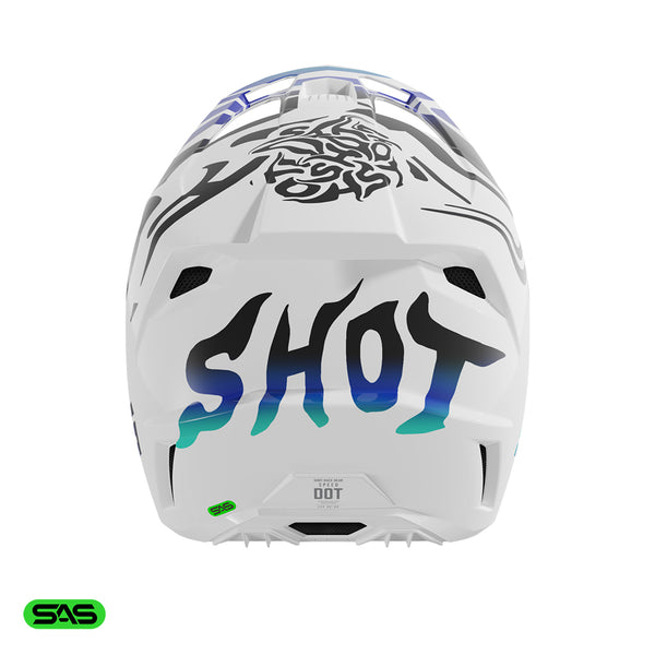 Shot - 2026 Speed Ghost Gloss Blue Helmet