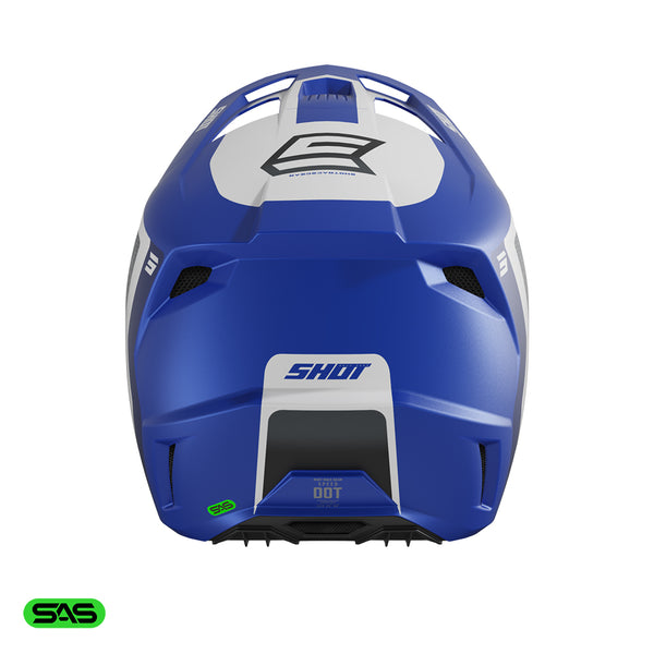 Shot - 2026 Speed Hybrid Matt Blue Helmet