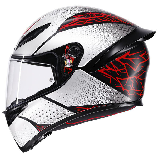 AGV - K1 S Speedarmor Matt Black/Grey/Red Helmet