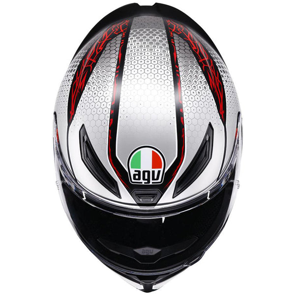 AGV - K1 S Speedarmor Matt Black/Grey/Red Helmet
