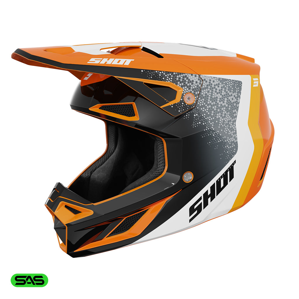 Shot - 2026 Speed Hybrid Gloss Orange Helmet