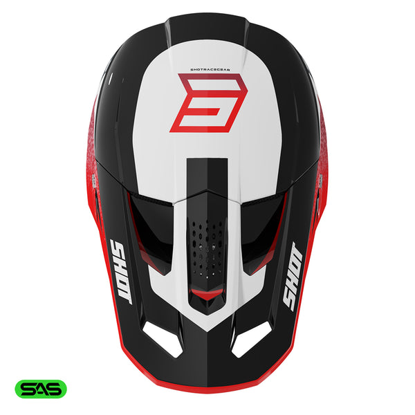 Shot - 2026 Speed Hybrid Gloss Red Helmet