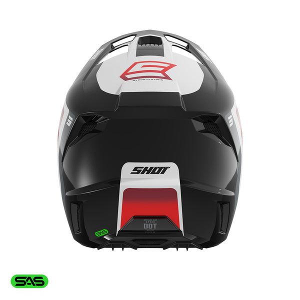 Shot - 2026 Speed Hybrid Gloss Red Helmet