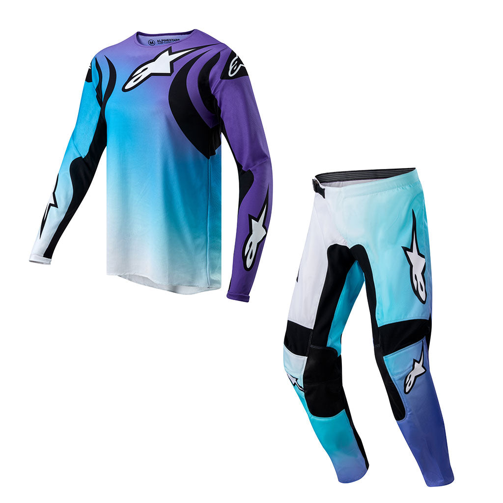 Alpinestars - 2024 Stella Fluid White/Turquoise MX Combo