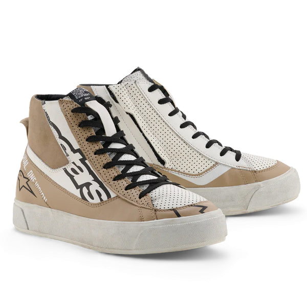 Alpinestars - Womens Stated Flair Warm Grey/White Ride Shoes