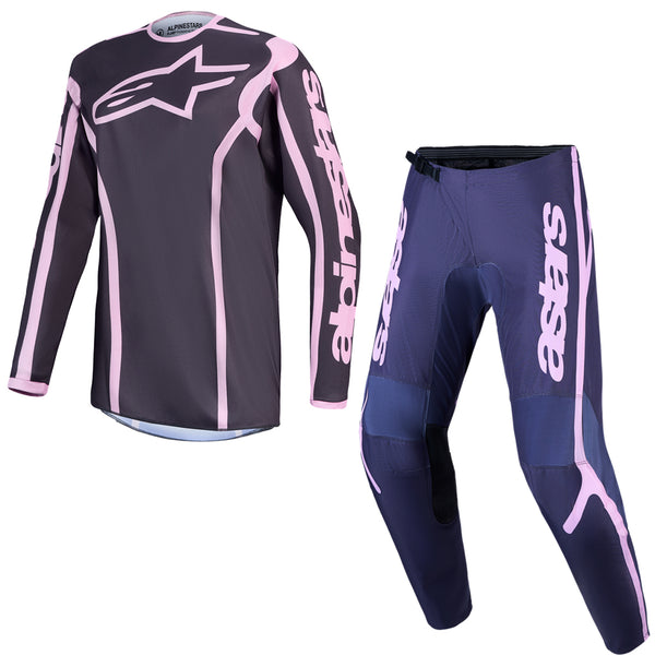 Alpinestars - 2027 Womens Fluid Apex V2 Graystone/Old Pink MX Combo