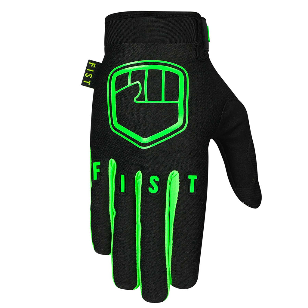 Fist - Youth Stocker Fluoro Green Gloves