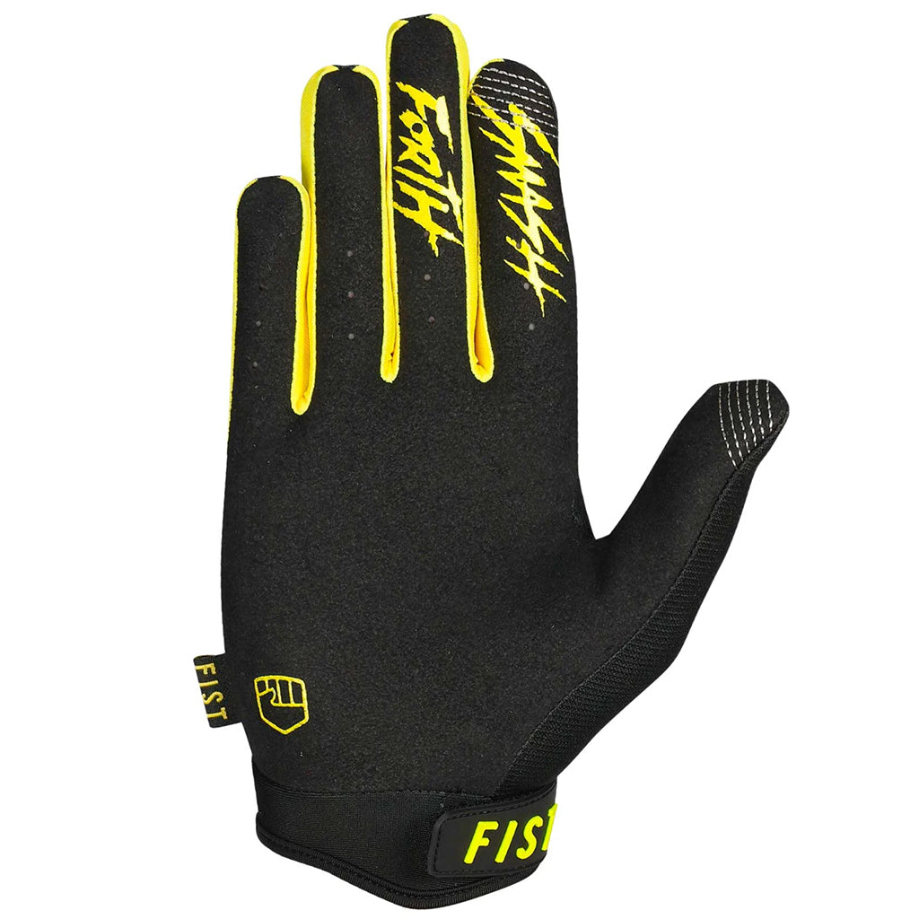 Fist - Youth Stocker Fluoro Yellow Gloves