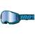 100% - Strata 2 Stone Blue Mirrrored Lens Goggle