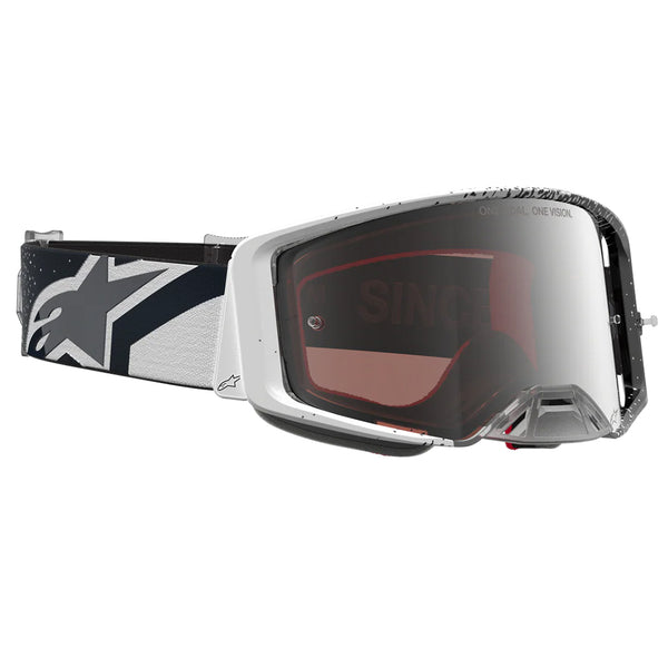 Alpinestars - Supertech Hiten White/Black Mirror Lens Goggle