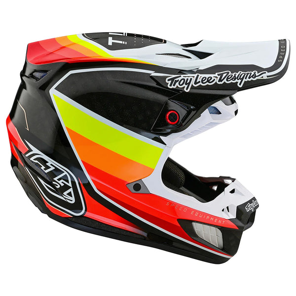 TLD - SE5 Carbon Reverb Black/Sunset Helmet