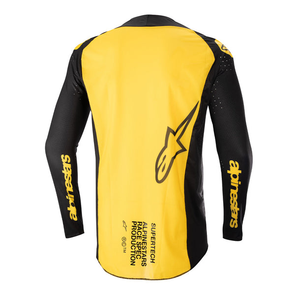 Alpinestars - 2024 Supertech Ward Black/Yellow Jersey