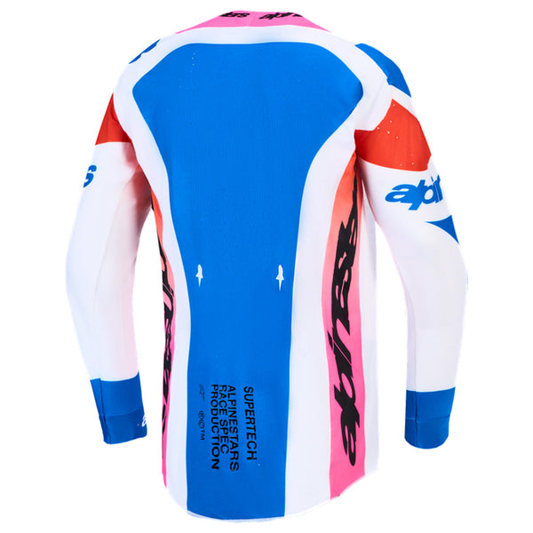 Alpinestars - 2027 Supertech Dyna White/Blue/Black/Purple MX Combo