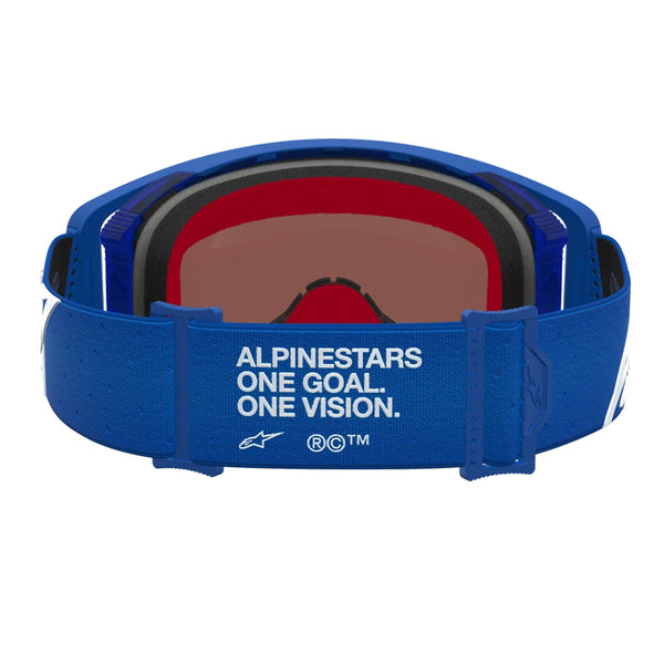 Alpinestars - Supertech Vesta Blue/White Mirror Lens Goggle