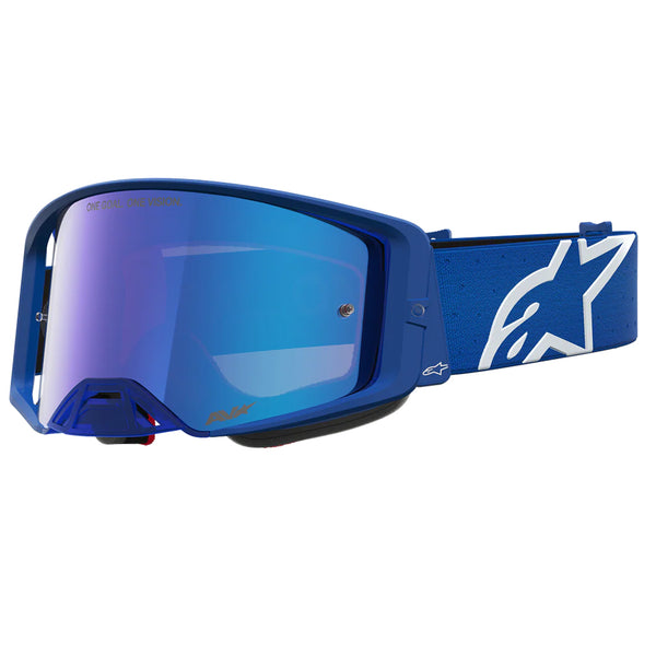 Alpinestars - Supertech Vesta Blue/White Mirror Lens Goggle