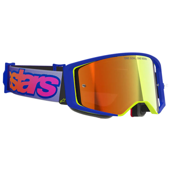 Alpinestars - Supertech Vista Blue/Yellow/Purple Goggles
