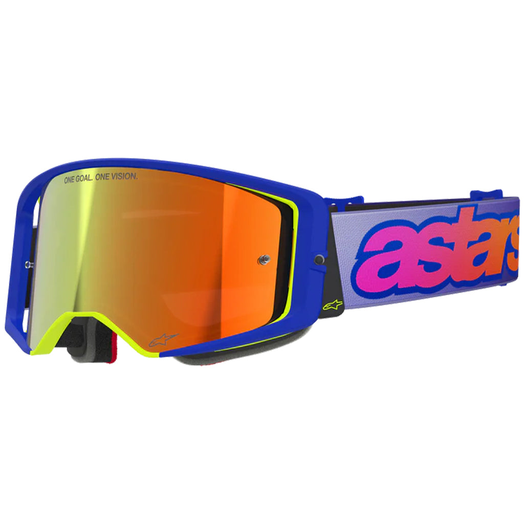 Alpinestars - Supertech Vista Blue/Yellow/Purple Goggles