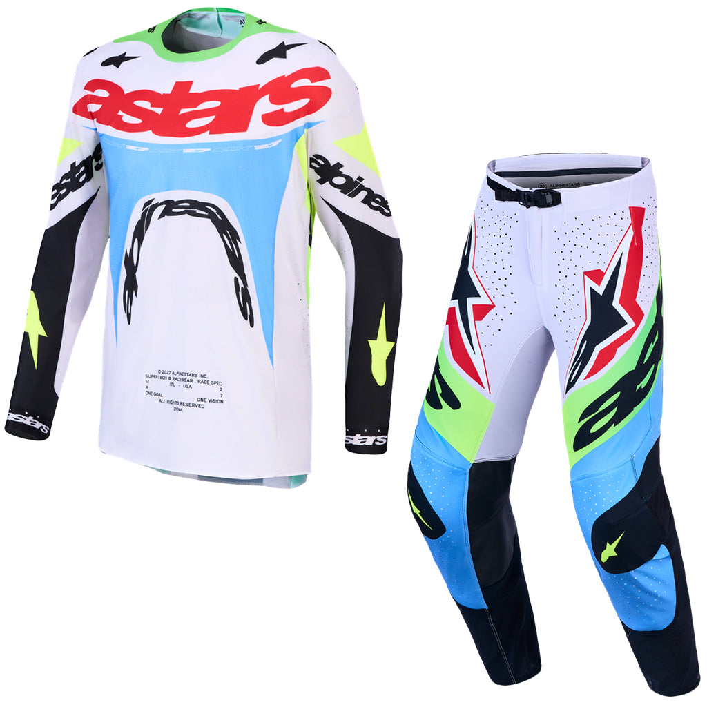 Alpinestars - 2027 Supertech Dyna Lilac/Green/Black MX Combo