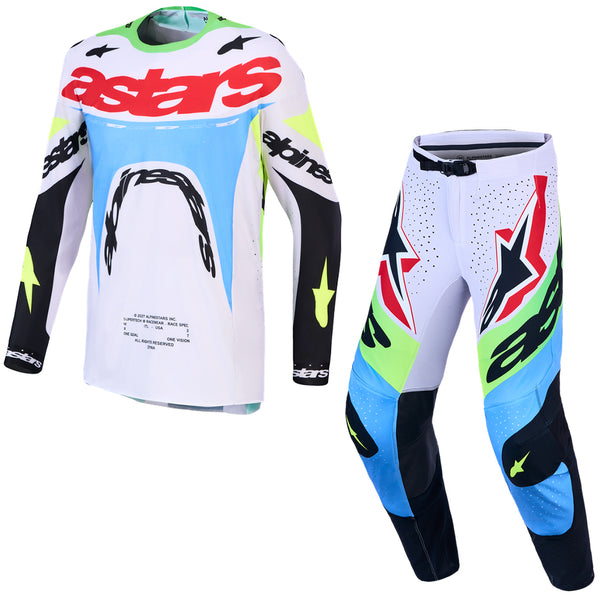 Alpinestars - 2027 Supertech Dyna Lilac/Green/Black MX Combo