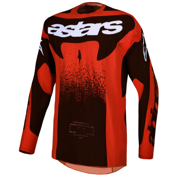 Alpinestars - 2027 Techstar Swan Cardinal Red/Black/White MX Combo