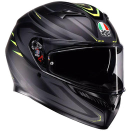 AGV - K3 Syth Matt Black/Yellow Helmet