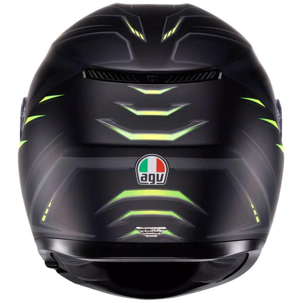 AGV - K3 Syth Matt Black/Yellow Helmet