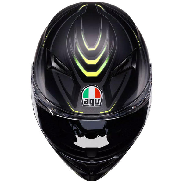 AGV - K3 Syth Matt Black/Yellow Helmet