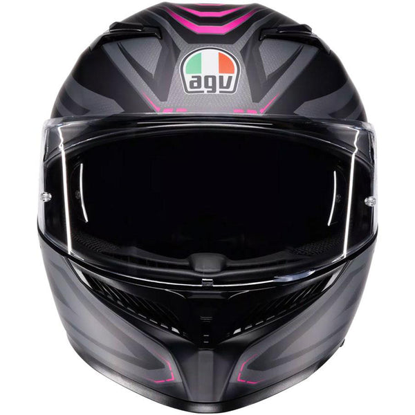 AGV - K3 Syth Matt Black/Pink Helmet