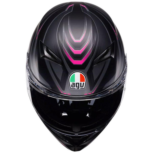 AGV - K3 Syth Matt Black/Pink Helmet