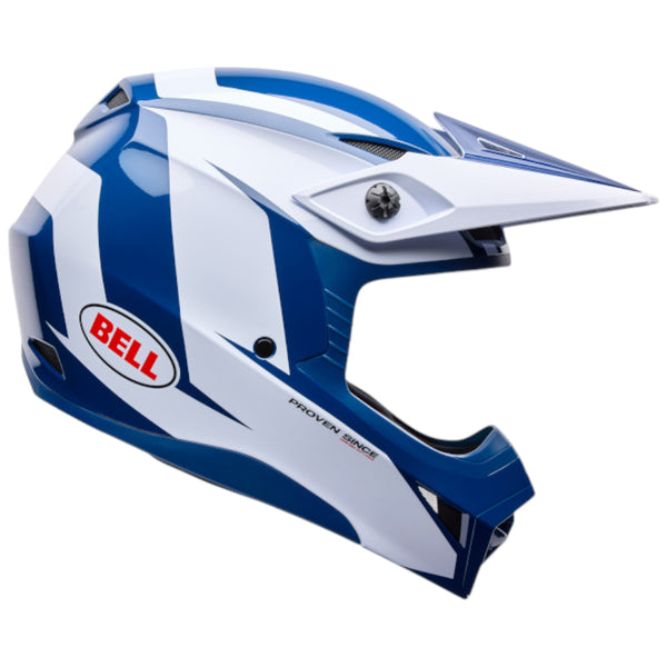 Bell - 2026 Youth MX 10 MIPS Talon Blue/White Helmet