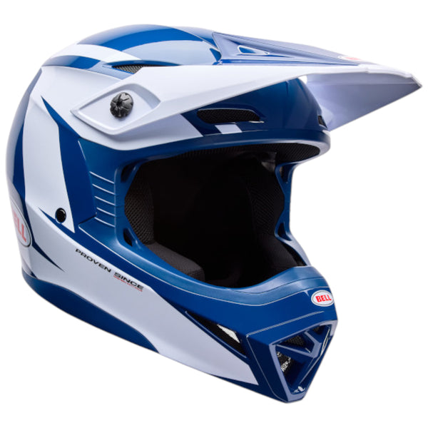 Bell - 2026 Youth MX 10 MIPS Talon Blue/White Helmet