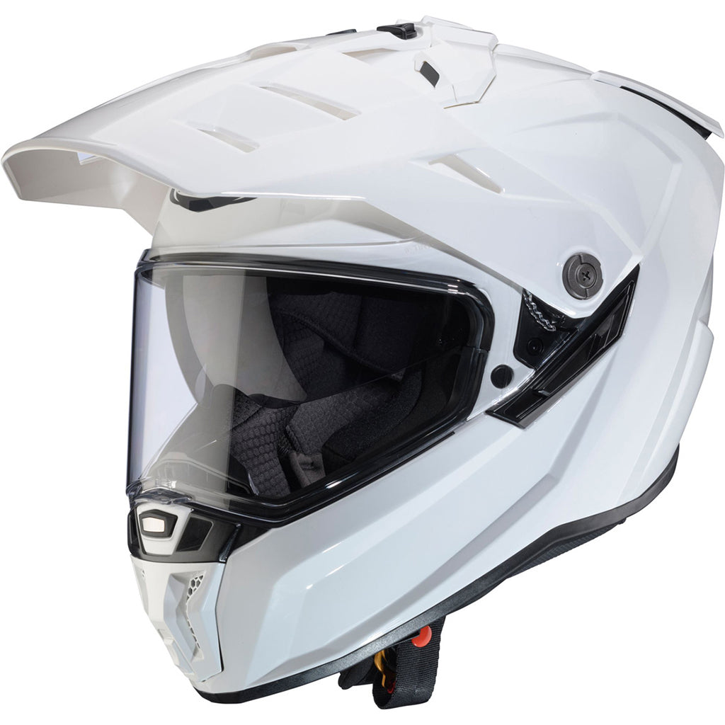 Caberg - Tanami Solid White Adventure Helmet