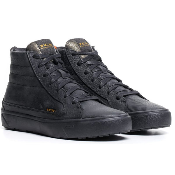 TCX - Street 3 Lady WP Black/Black/Gold Road Shoes